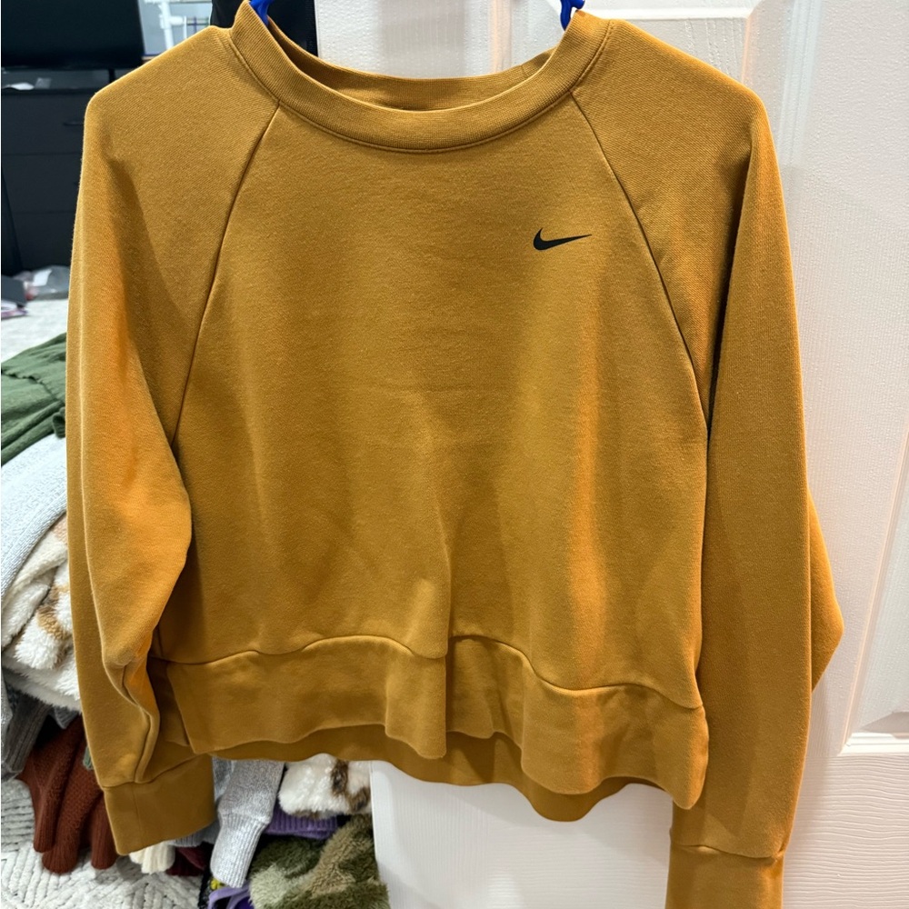 Nike Women's Gold Sweatshirt
